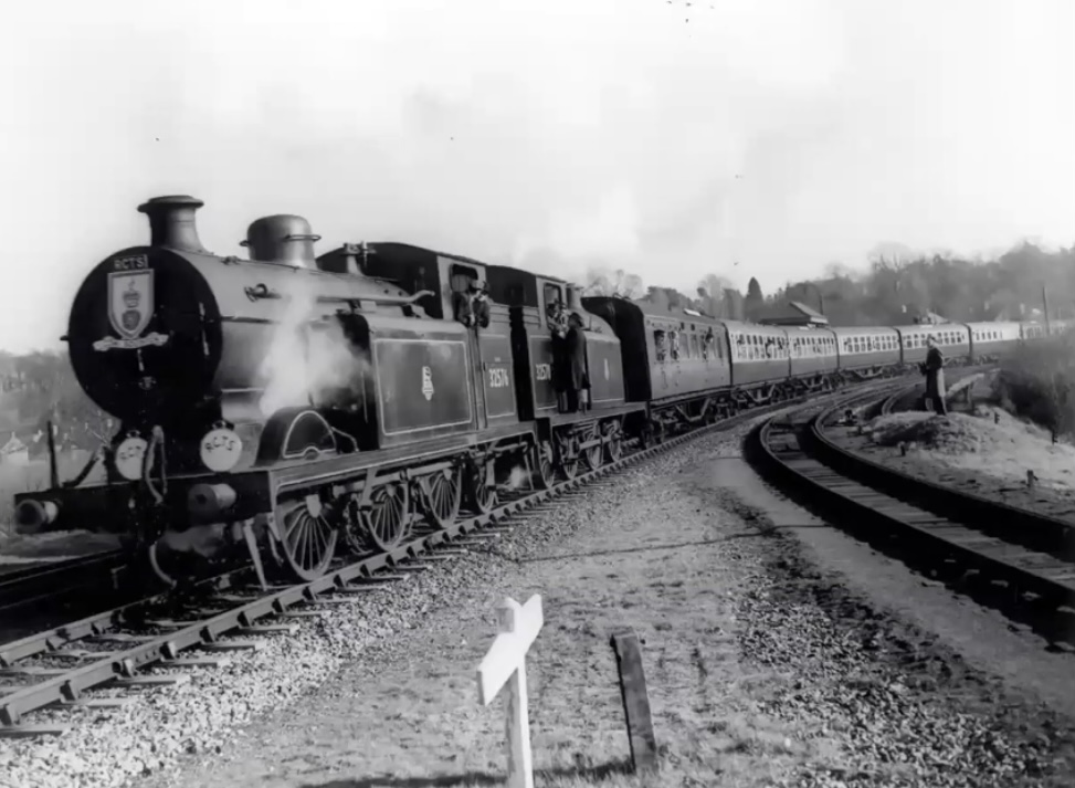 Rother Valley Way Steam Train